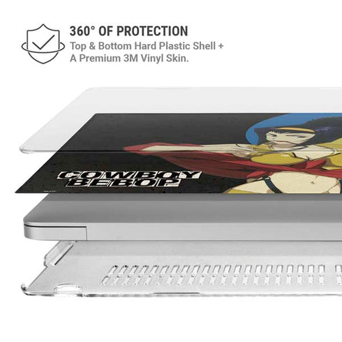 Cowboy Bebop Faye And Spike MacBook Pro 14in (2021-24) Case plus Skin