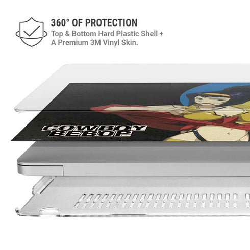 Cowboy Bebop Faye And Spike MacBook Pro 16in (2021-25) Case plus Skin