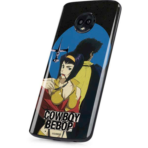 Cowboy Bebop Faye And Spike Moto G6 Skin