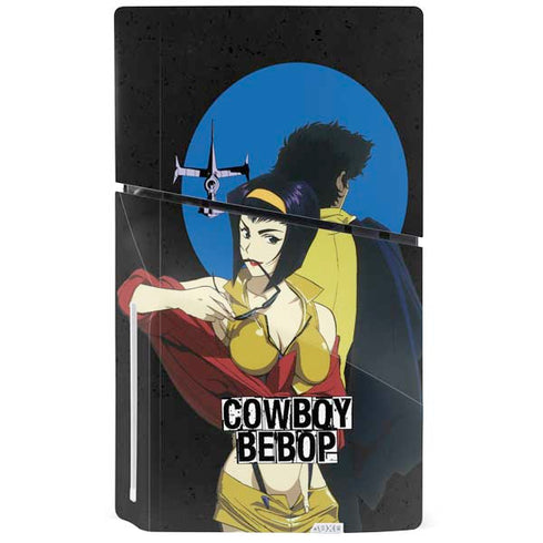 Cowboy Bebop Faye And Spike PS5 Slim Disk Bundle Skin