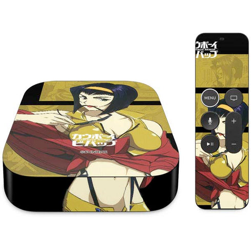 Cowboy Bebop Faye Apple TV Skin