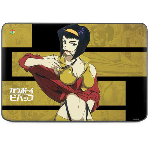 Cowboy Bebop Faye HP Chromebook Skin