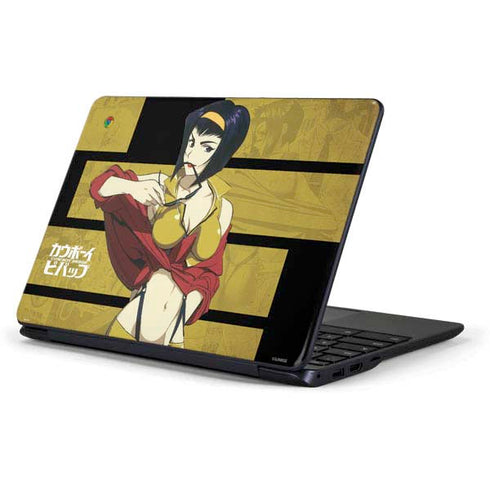 Cowboy Bebop Faye Samsung Chromebook Skin