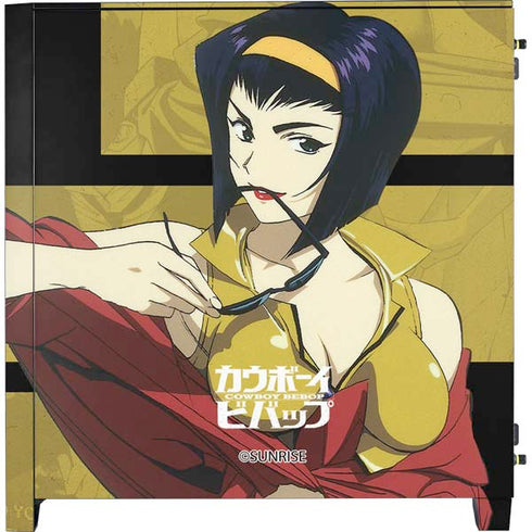 Cowboy Bebop Faye Corsair 4000D Tempered Glass Mid-Tower ATX Case Skin