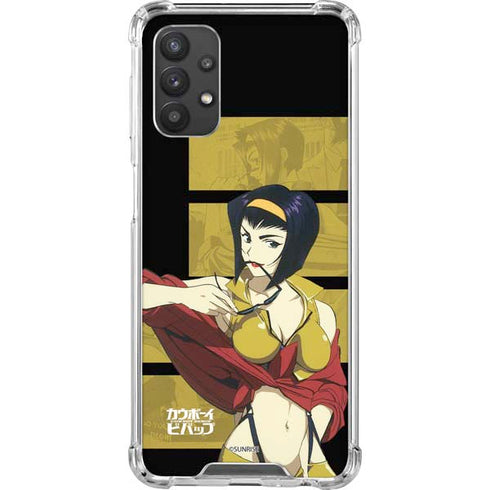 Cowboy Bebop Faye Galaxy A32 5G Clear Case