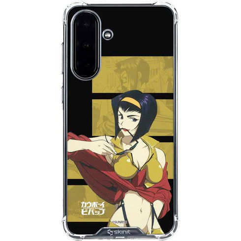 Cowboy Bebop Faye Galaxy A36 5G Clear Case
