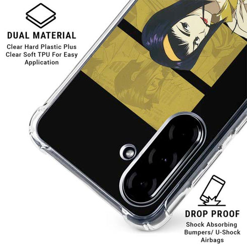 Cowboy Bebop Faye Galaxy A36 5G Clear Case