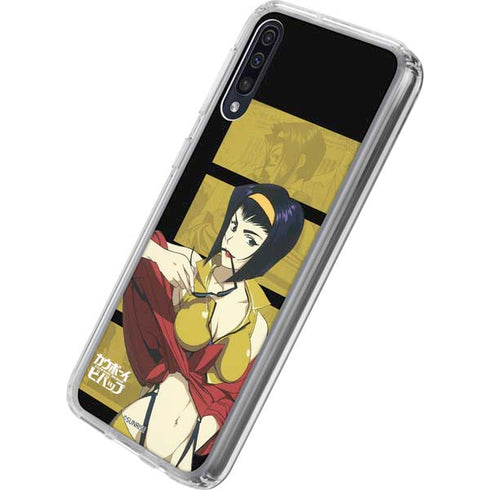 Cowboy Bebop Faye Galaxy A50 Clear Case