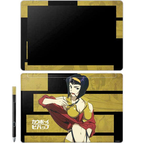 Cowboy Bebop Faye Galaxy Book 12in Skin