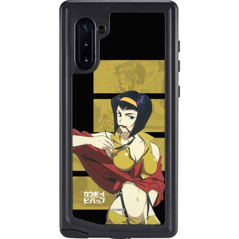 Cowboy Bebop Faye Galaxy Note 10 Waterproof Case