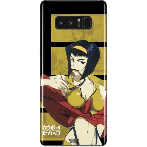 Cowboy Bebop Faye Galaxy Note 8 Skin