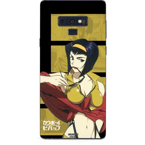 Cowboy Bebop Faye Galaxy Note 9 Skin