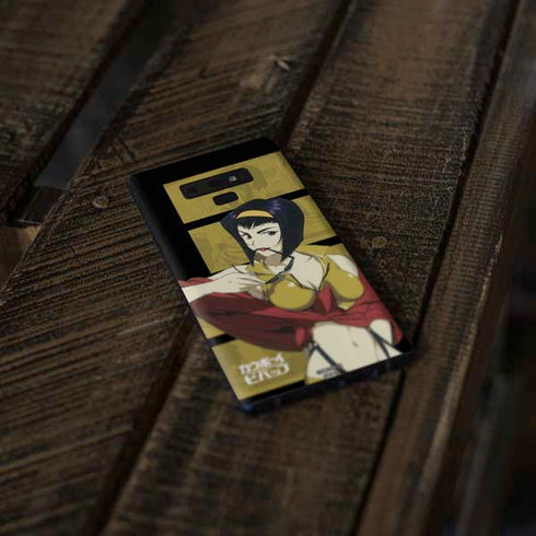 Cowboy Bebop Faye Galaxy Note 9 Skin