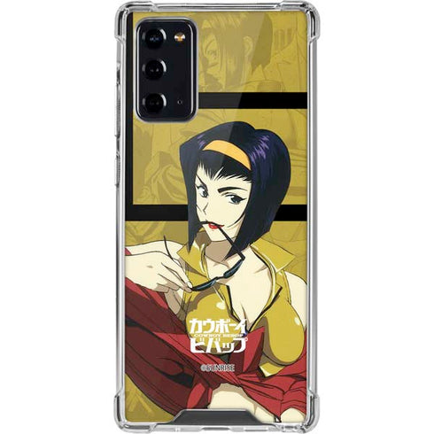 Cowboy Bebop Faye Galaxy Note20 5G Clear Case