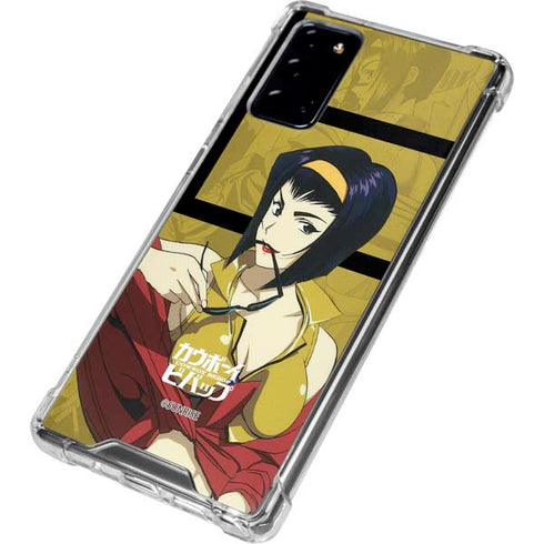 Cowboy Bebop Faye Galaxy Note20 5G Clear Case