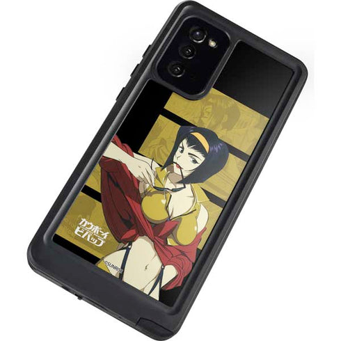 Cowboy Bebop Faye Galaxy Note20 5G Waterproof Case