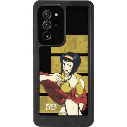 Cowboy Bebop Faye Galaxy Note20 Ultra 5G Waterproof Case