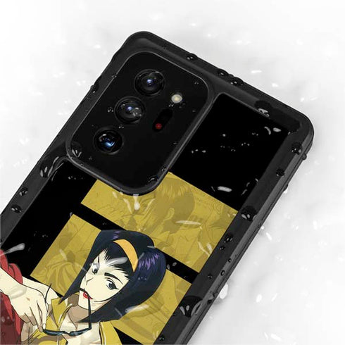 Cowboy Bebop Faye Galaxy Note20 Ultra 5G Waterproof Case