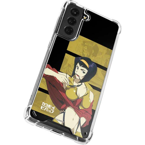 Cowboy Bebop Faye Galaxy S21 Plus 5G Clear Case