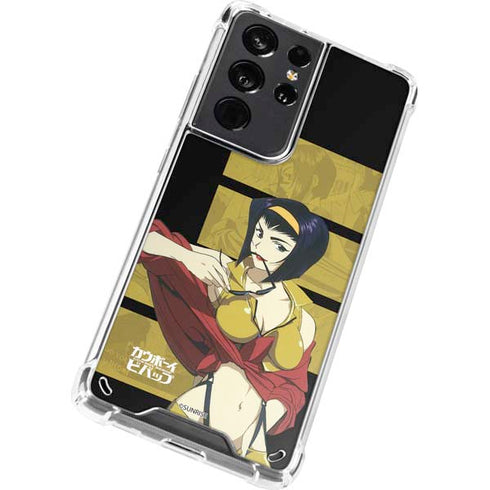 Cowboy Bebop Faye Galaxy S21 Ultra 5G Clear Case
