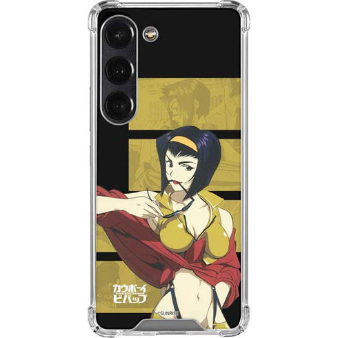 Cowboy Bebop Faye Galaxy S23 Clear Case