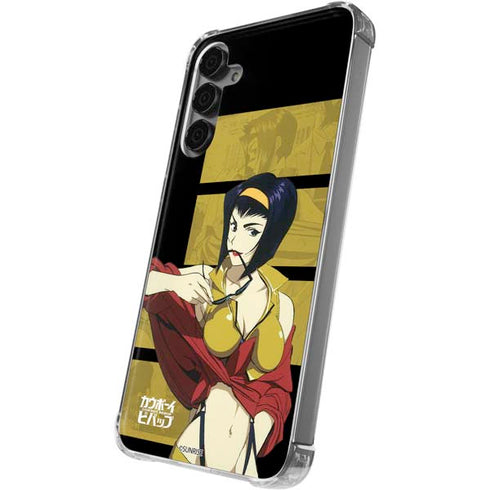 Cowboy Bebop Faye Galaxy S24 Plus Clear Case