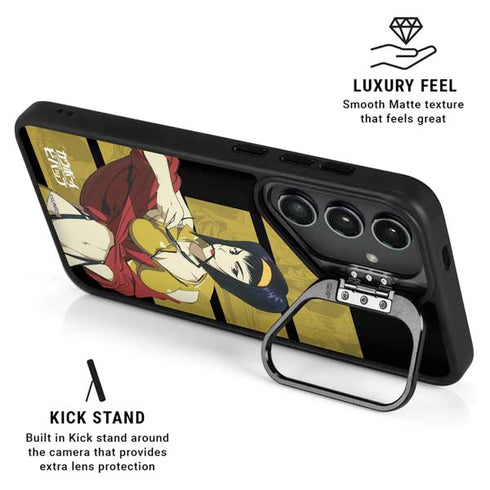 Cowboy Bebop Faye Galaxy S24 Plus Kickstand Case