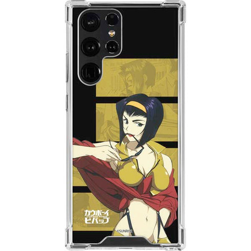 Cowboy Bebop Faye Galaxy S24 Ultra Clear Case