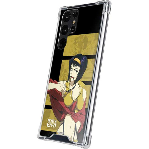 Cowboy Bebop Faye Galaxy S24 Ultra Clear Case