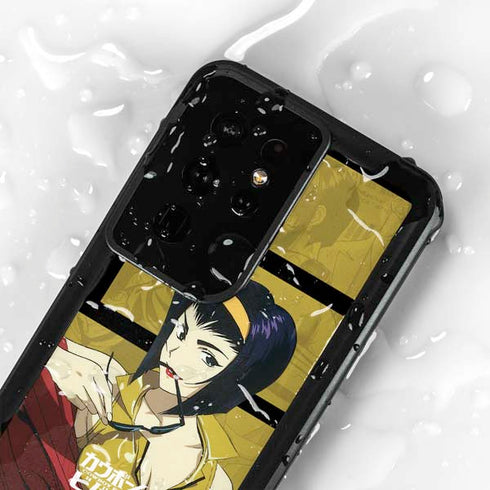 Cowboy Bebop Faye Galaxy S24 Ultra Waterproof Case