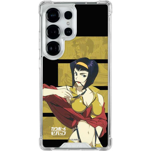 Cowboy Bebop Faye Galaxy S25 Ultra Clear Case