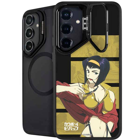 Cowboy Bebop Faye Galaxy S26 Kickstand Case