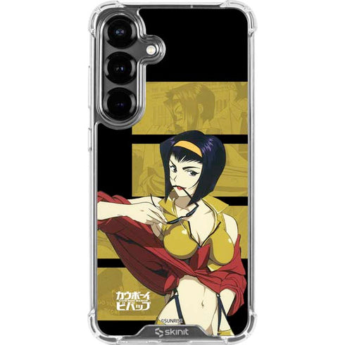 Cowboy Bebop Faye Galaxy S26 Plus Clear Case