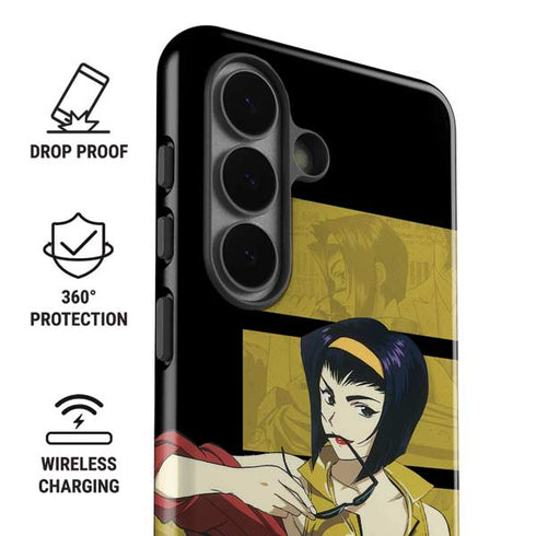 Cowboy Bebop Faye Galaxy S26 Plus Impact Case