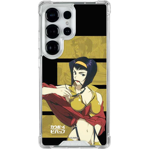 Cowboy Bebop Faye Galaxy S26 Ultra Clear Case