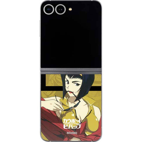 Cowboy Bebop Faye Galaxy Z Flip6 Skin