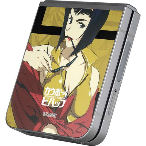 Cowboy Bebop Faye Galaxy Z Flip6 Skin