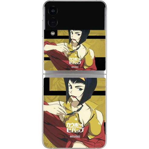 Cowboy Bebop Faye Galaxy Z Flip3 5G Skin