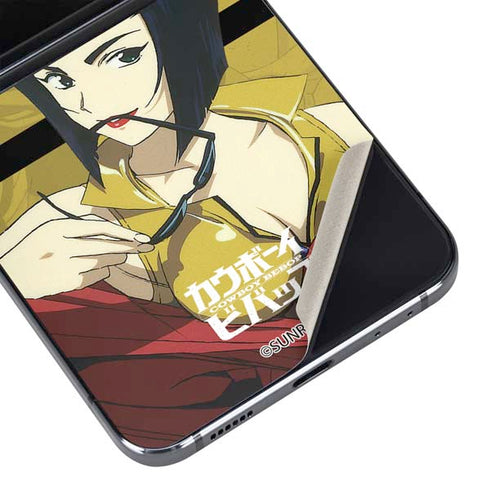 Cowboy Bebop Faye Galaxy Z Flip5 5G Skin