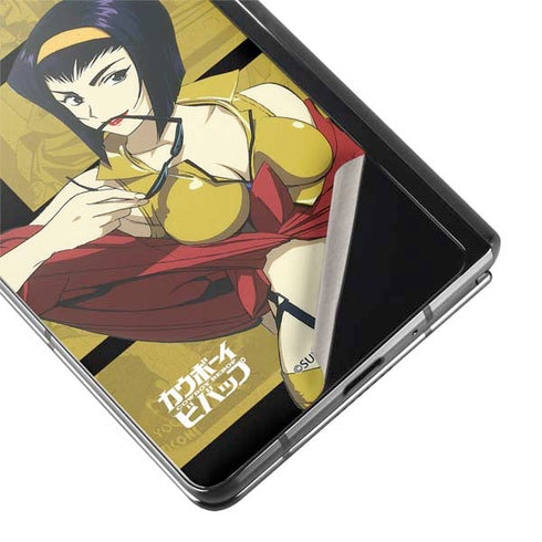 Cowboy Bebop Faye Galaxy Z Fold2 5G Skin