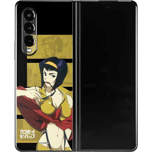 Cowboy Bebop Faye Galaxy Z Fold3 5G Skin