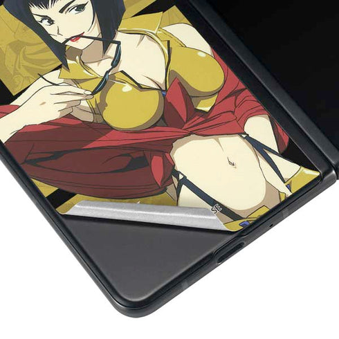 Cowboy Bebop Faye Galaxy Z Fold3 5G Skin