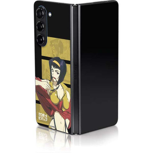 Cowboy Bebop Faye Galaxy Z Fold5 5G Skin