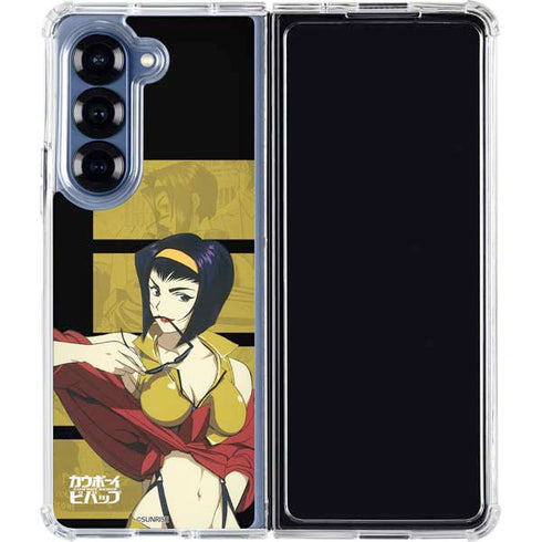 Cowboy Bebop Faye Galaxy Z Fold6 Clear Case