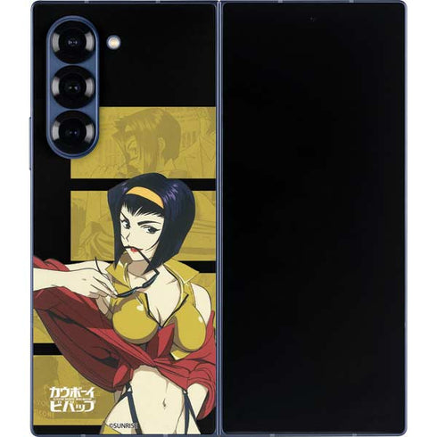 Cowboy Bebop Faye Galaxy Z Fold6 Skin