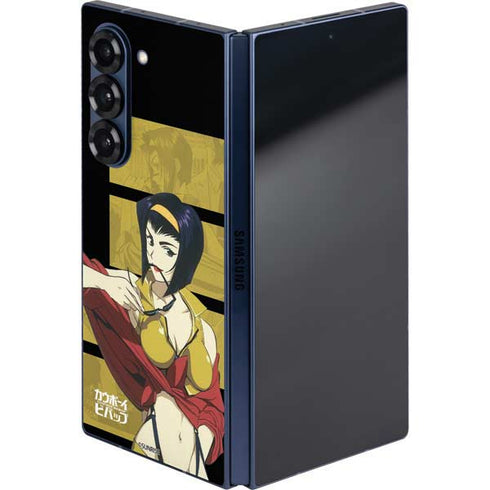 Cowboy Bebop Faye Galaxy Z Fold6 Skin