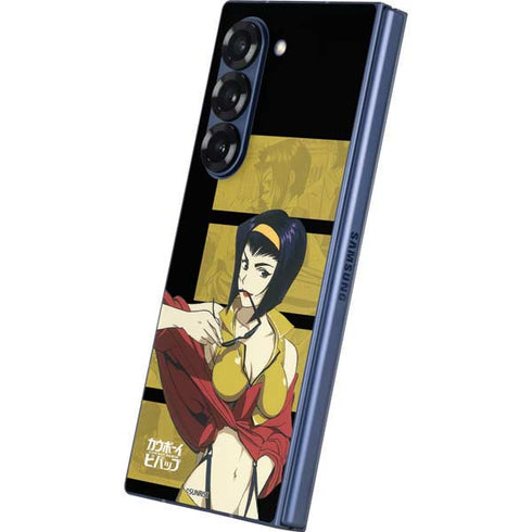 Cowboy Bebop Faye Galaxy Z Fold6 Skin