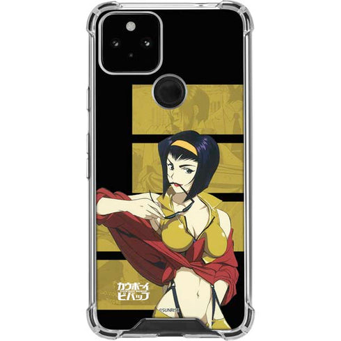 Cowboy Bebop Faye Google Pixel 5 Clear Case