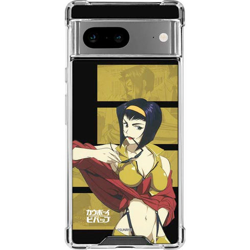 Cowboy Bebop Faye Google Pixel 8 Clear Case