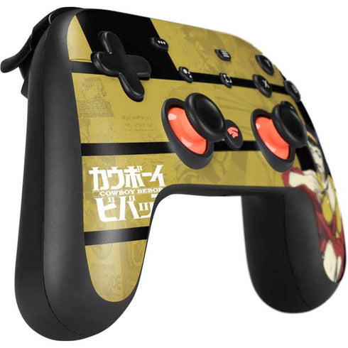 Cowboy Bebop Faye Google Stadia Controller Skin